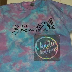 Just breathe butterfly shirt